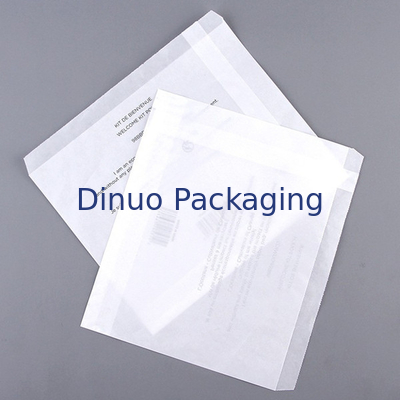 Rechteckiger transparenter biologisch abbaubarer Pergamin-Papier-Beutel für das Verpacken