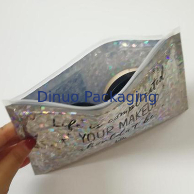 Polsterung PVC Reißverschluss Bubble Bag Kosmetische Bubble Mailer Reißverschluss Tasche