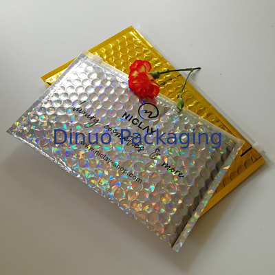 Polsterung PVC Reißverschluss Bubble Bag Kosmetische Bubble Mailer Reißverschluss Tasche