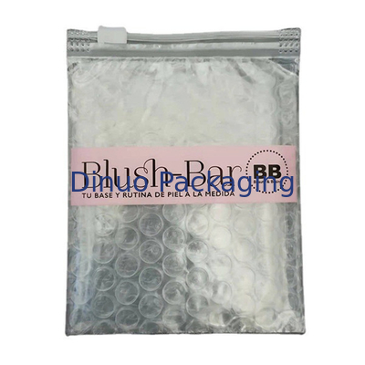 Mehrfachverwendbare Stoßfestigkeit PVC Klares Ziplock Reißverschluss Blasentasche