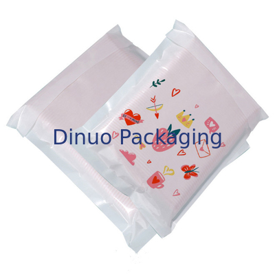 Custom Logo gedruckt Biologisch abbaubare Kleidung Glaspapierbeutel Kompostierbare durchsichtige Wachspapierbeutel