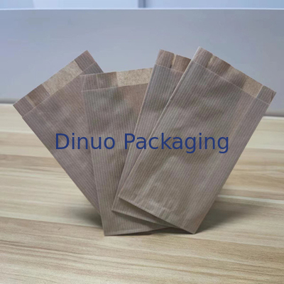 Rechteckige glatte Glaspapiertasche 100% biologisch abbaubar