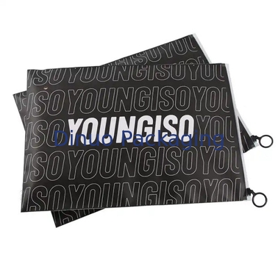Custom Printed Logo CPE Plastik-Schieberegler Reißverschlussbeutel für Kleidung Unterwäsche T-Shirt Verpackung