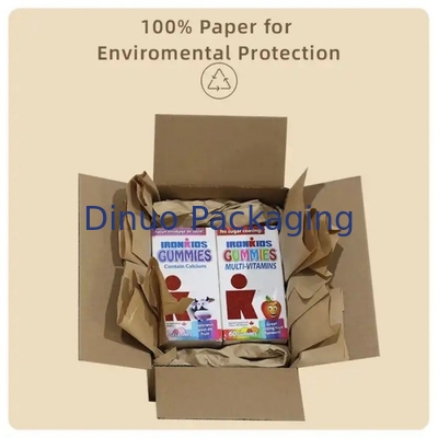 100% biologisch abbaubares Vakuum-Füllpapier-Kissen-Füllmaterial für Smartfill-Maschine