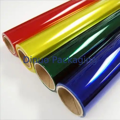 Umsatz Streck- und Schrumpffilm in roter Farbe aus 100% reinem Material
