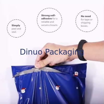 100 1000 Packungen Poly-Mailer-Taschen mit leichtem selbstverschließendem Klebeband, leicht zu schließen