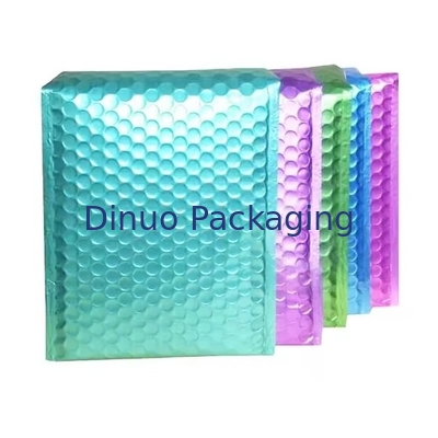 Versandverpackung Holographische Blasenumschläge Postbeutel Metallische Poly-Holographische Blasenmailer