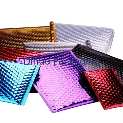 Versandverpackung Holographische Blasenumschläge Postbeutel Metallische Poly-Holographische Blasenmailer