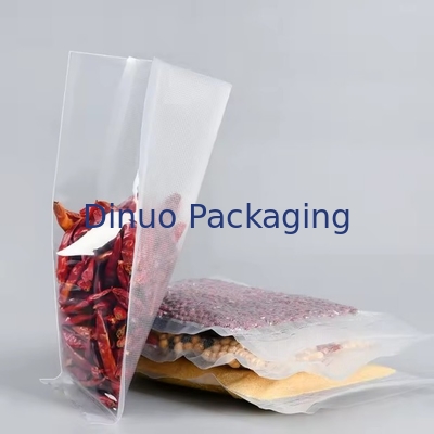 Vakuum-Embossed Versiegelte Plastik-Speicherbeutel Drei Seiten Versiegelte Lebensmittel-Vakuum-Beutel Textur Embossed-Vakuum-Beutel