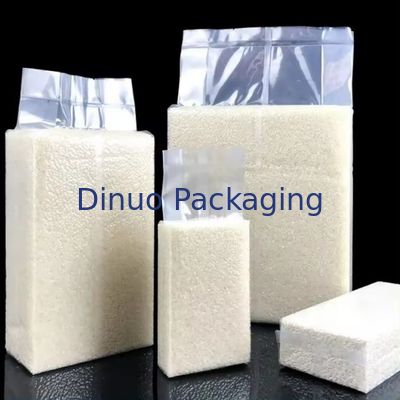 Durchsichtige Vakuumtasche mit unterschiedlichem Korndruck