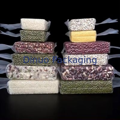 Durchsichtige Vakuumtasche mit unterschiedlichem Korndruck