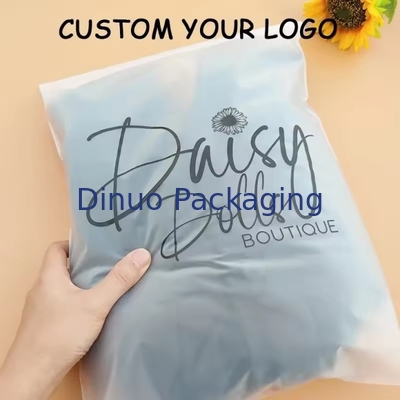 Custom Matte Frosted Zip Seal Ziplock Plastiktüten für Kleidung Zipper Tasche