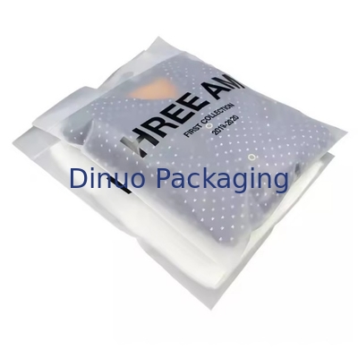 Auftragsdruck Umweltfreundliche wiederverschließbare Plastik-Ziplock-Taschen mit Griff für Kleidung Verpackungstasche
