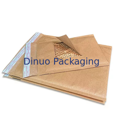 Zusammengesetzter Kompostierbarer Honighals Gepolstertes Kraftpapier Expressumschlag Biologisch abbaubarer Stoßdichtem Mailer Versandverpackungstüte