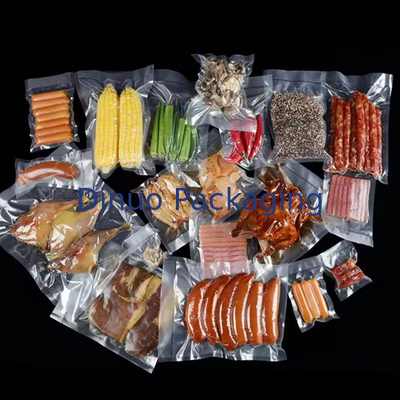 Verschiedene Größen Nylon Vakuumbeutel Dicke 0,06-0,12 mm Nylon / PE Material