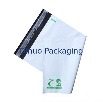 Selbstverschließende Klebeband Co-Extrudierte Film 100% kompostierbarer Poly Mailer für umweltfreundliche Verpackungen