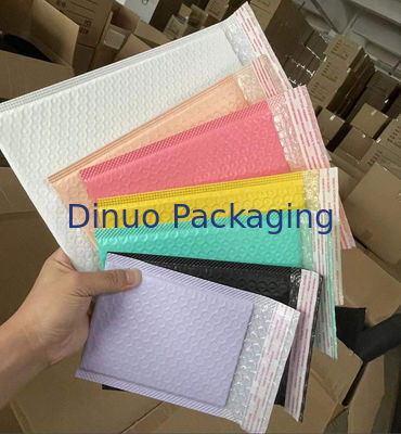 Custom Logo Design Farbenfrohe Blasen-Mailing-Taschen Perfekte Wahl für sichere und stilvolle Versand