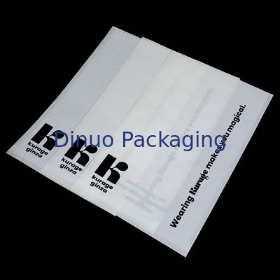 Kundenspezifische 100% transparente Zellophanbeutel mit hoher Textur und 35 oder 50 g/m² Dicke für Kleidungsverpackungen