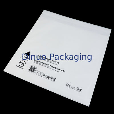 Prägeartige Umschlag-Pergamin-Wachs-GroßhandelsPapiertüte Mini Semi Disposable Self Seals transparente biologisch abbaubare