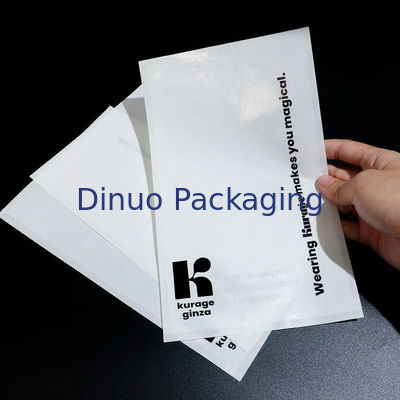 Prägeartige Umschlag-Pergamin-Wachs-GroßhandelsPapiertüte Mini Semi Disposable Self Seals transparente biologisch abbaubare