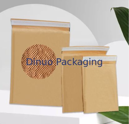 Anpassbare stoßfeste Wabenpapier-Umschläge, umweltfreundliche Papiertüten für den Versand
