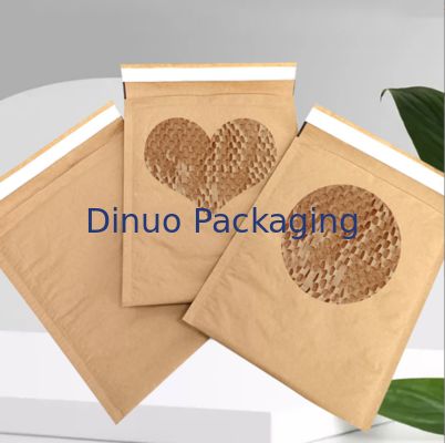 Anpassbare stoßfeste Wabenpapier-Umschläge, umweltfreundliche Papiertüten für den Versand