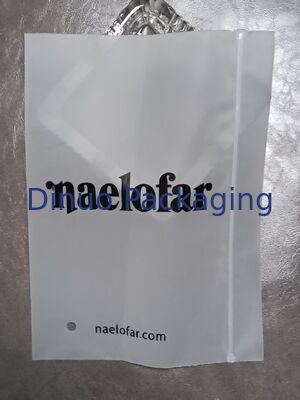 Sustainable Eco-Friendly Degradable Bone Zipper Pouch For Small Items