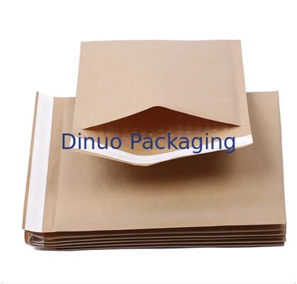 Biologisch abbaubare Kraft-Mailing-Tasche Polster-Mailer-Wall Bubble-Enveloppe Kompostierbare wasserdichte logistische Verpackungstasche
