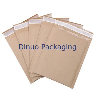Biologisch abbaubare Kraft-Mailing-Tasche Polster-Mailer-Wall Bubble-Enveloppe Kompostierbare wasserdichte logistische Verpackungstasche