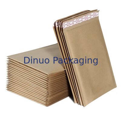 Biologisch abbaubare Kraft-Mailing-Tasche Polster-Mailer-Wall Bubble-Enveloppe Kompostierbare wasserdichte logistische Verpackungstasche