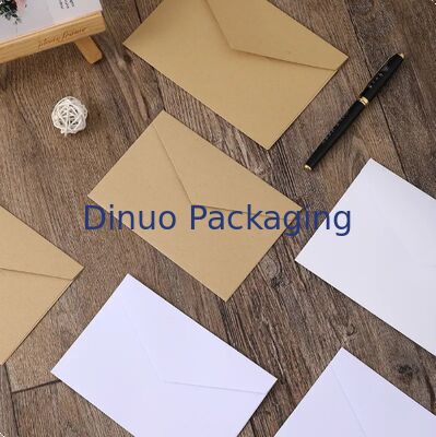 Vintage Kraft Paper Envelopes for Letter Writing Invitation Gift Card Packaging