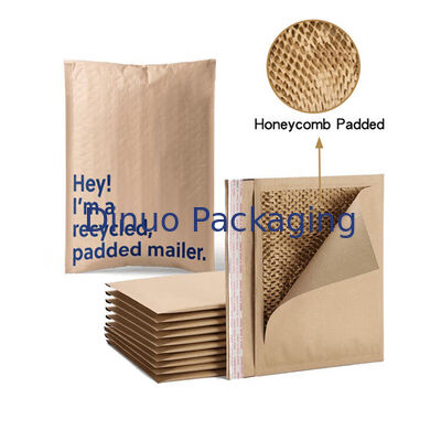 Zusammengefügte Kraftpapierumschlagspapiere 100% biologisch abbaubare Honighalsverpackung