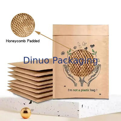 Zusammengefügte Kraftpapierumschlagspapiere 100% biologisch abbaubare Honighalsverpackung