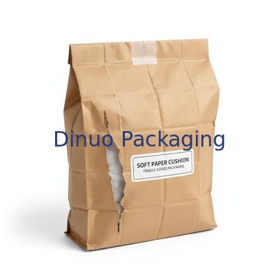 Weiche Papierpolster-Versandtasche, geeignet für Standardversandbedingungen, Verpackung zum Schutz zerbrechlicher Güter während des Versands
