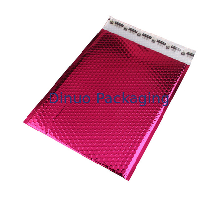 Antistatische metallische rosa Blasen-Werbungen, Luftpolsterfolie sackt 135x210 #-AC ein
