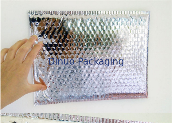 Silberne Blasen-Werbungs-Tasche 15x210mm #B Augenblick-Blasen-Taschen für Transport ölen beständiges