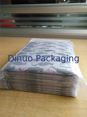 200x260mm metallische Postsendungs-Umschläge Blasen-#D1, volle Farbdruckluftpolsterfolie-Verpackungs-Umschläge