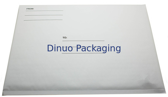 Kurier-verpackende weiße Luftpolsterfolie schlägt Stärke 190x275 #VD 125gsm ein