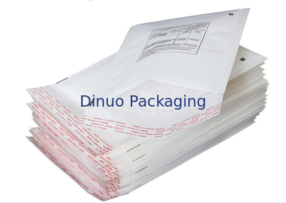 Kurier-verpackende weiße Luftpolsterfolie schlägt Stärke 190x275 #VD 125gsm ein