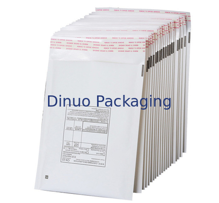 Kurier-verpackende weiße Luftpolsterfolie schlägt Stärke 190x275 #VD 125gsm ein