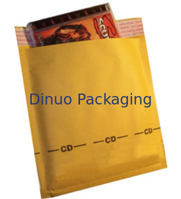 Kraftpapier-Versandverpackungs-Umschlag mit Luftpolsterfolie-innerem Schock-Widerstand