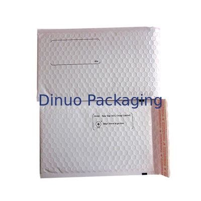 Weiße Blase schlägt die Polyblasen-Werbungen ein, die für Bücher/DVD/Geschenke selbstdichtend sind