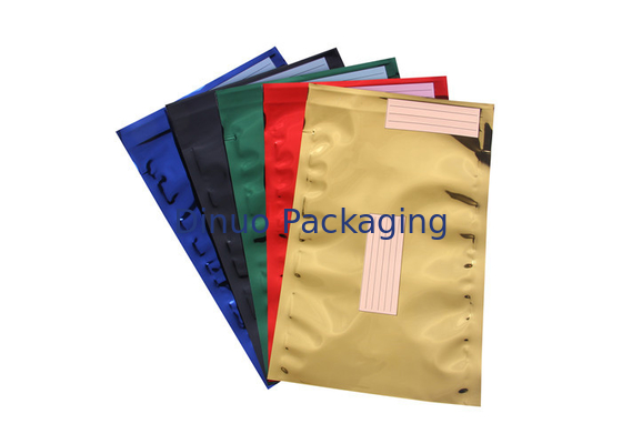 Antistatische bunte Aluminiumfolie sackt 8,5"“ biologisch abbaubarer Grad #2 X12 Nahrungsmittelein