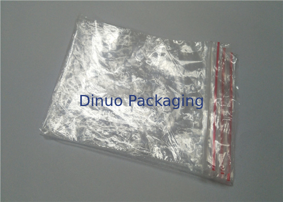 Kundengebundene transparente PET Plastiktasche-Polyäthylen-Beutel für Paket-Gebrauch