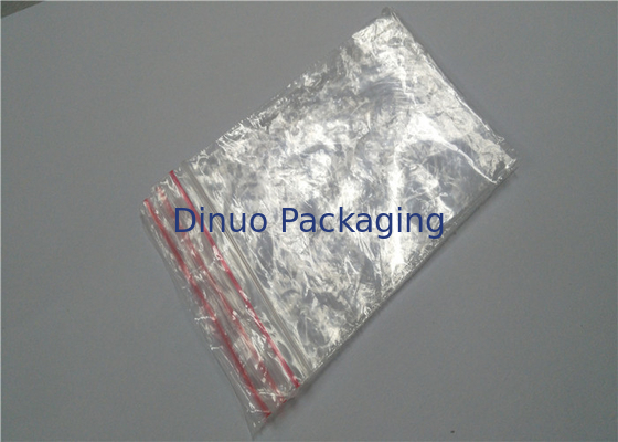 Kundengebundene transparente PET Plastiktasche-Polyäthylen-Beutel für Paket-Gebrauch