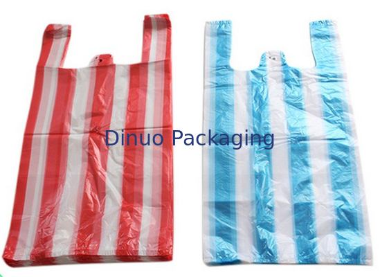 Kundenspezifische Plastikeinkaufstaschen, buntes Polypropylen-Plastiktaschen für Alltagsleben