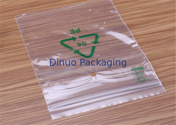 Kundenspezifische Plastiktaschen Reißverschluss und Kleber des Logo-Entwurfs-9x12 OPP reihen Schließung auf