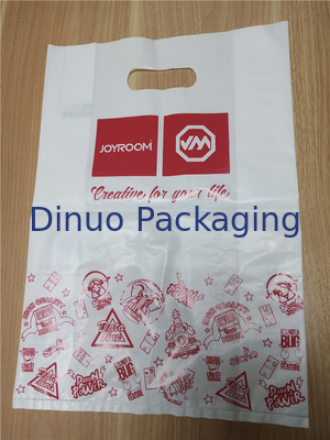 Biologisch abbaubare Gewohnheit Druckverpackentaschen-Kleidereinkaufstaschen 265x360mm