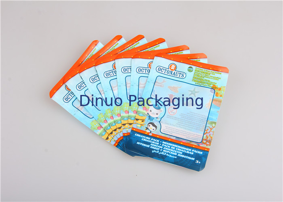 Multi farbige Gewohnheit druckte Verpackentaschen 5"“ materielles #00 X10 LDPE