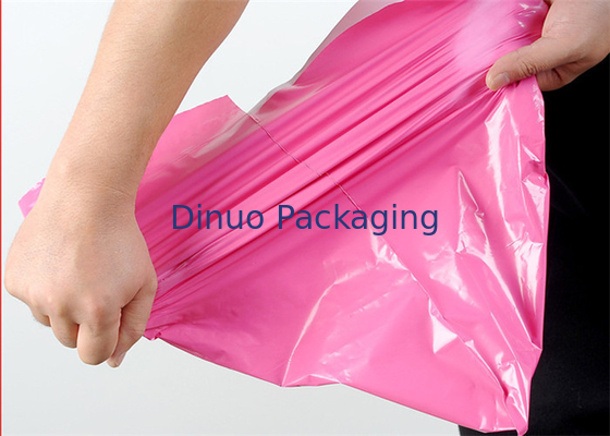Des Polykundenspezifische PlastikPostsendung werbungs-Umschlags Tearproof u. Versandtaschenselbstdichtungseigenschaft